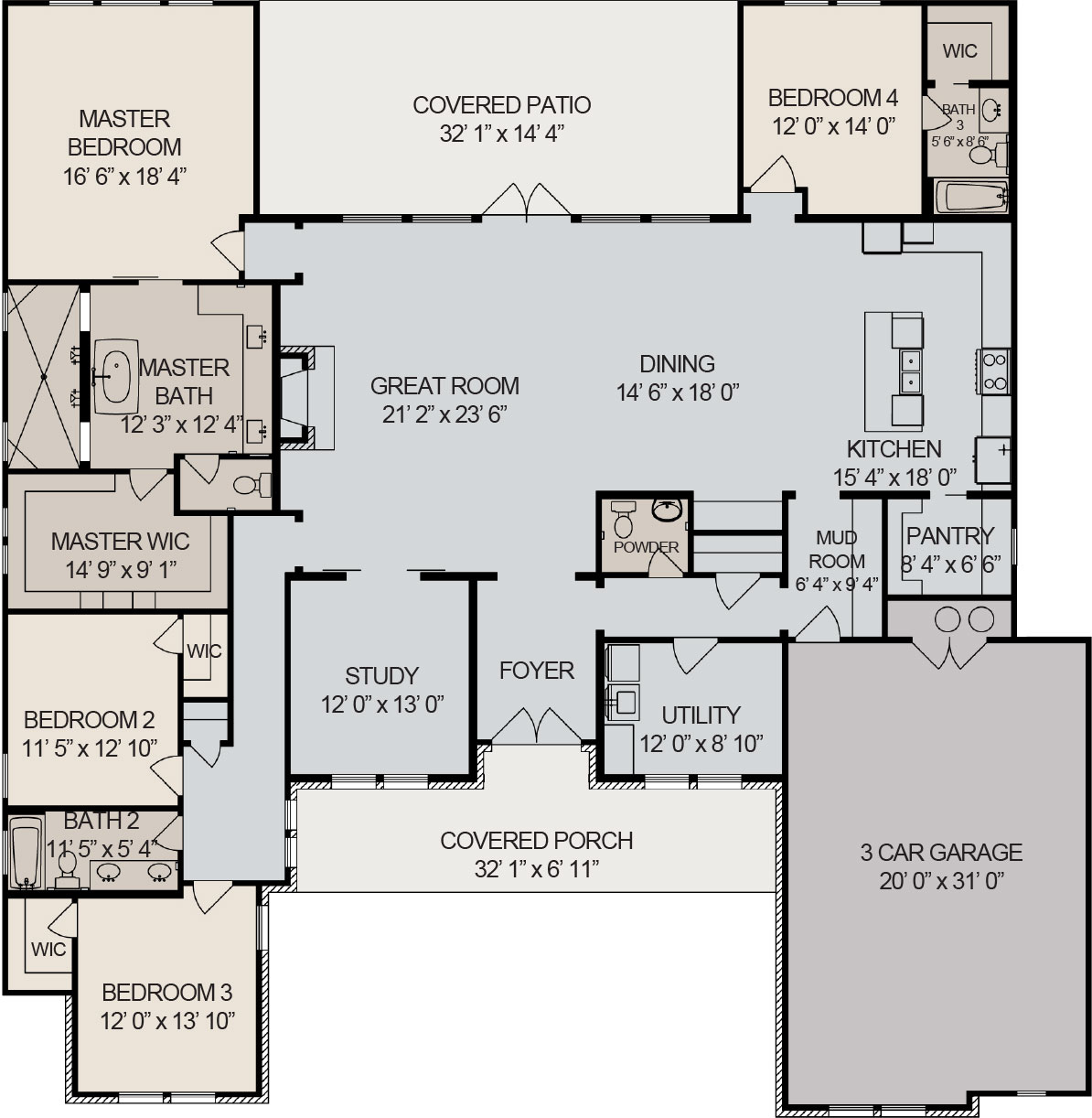 Magnolia v2 floor plan