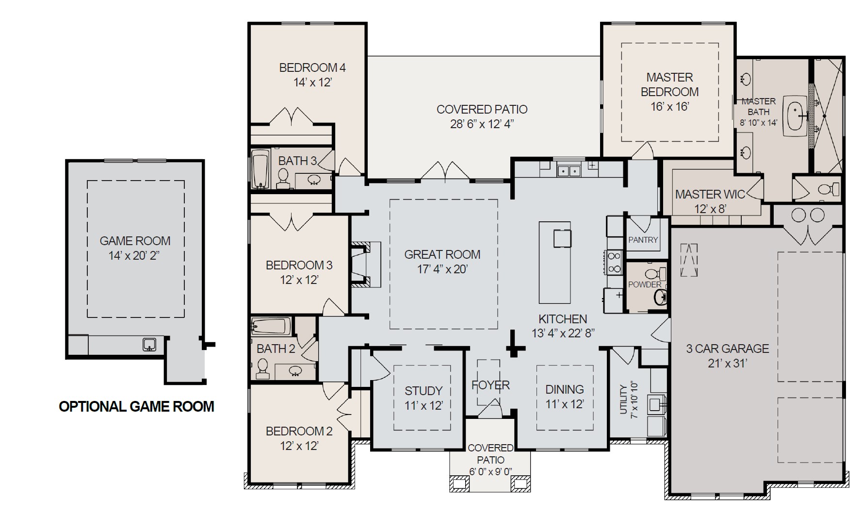 Maple floor plan